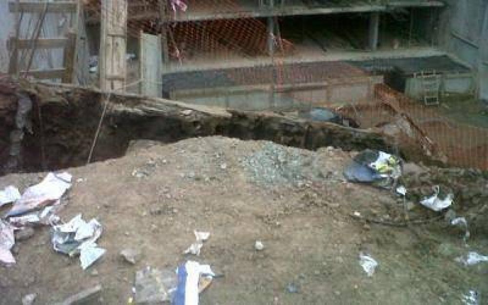 Quilmes: Derrumbe en una obra en construcci�n