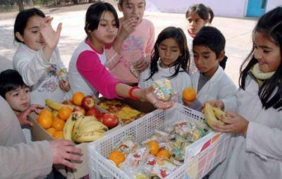 Cantinas saludables en 80 escuelas cordobesas
