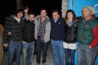 El Intendente Municipal en la inauguraci�n del Centro Cultural �La Vieja Estaci�n�