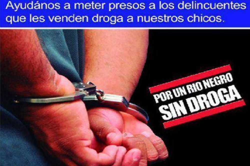 Bariloche y Roca lideran las denuncias por venta de droga