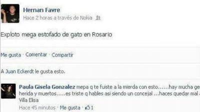 Explosi�n en Rosario: esc�ndalo por declaraciones de concejal radical	 