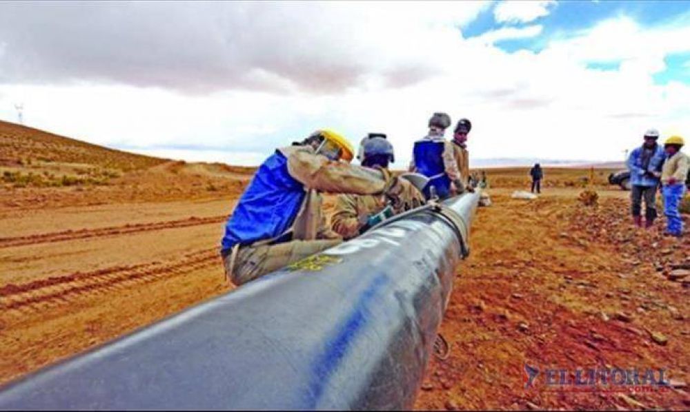 Firmaron el contrato para la construcci�n del gasoducto que comenzar�a en un mes