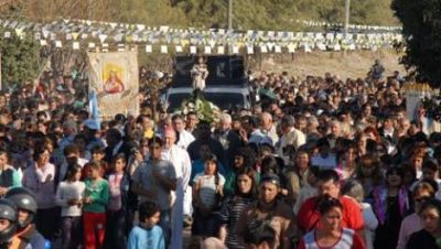 San Cayetano recorri� los barrios m�s pobres del sur