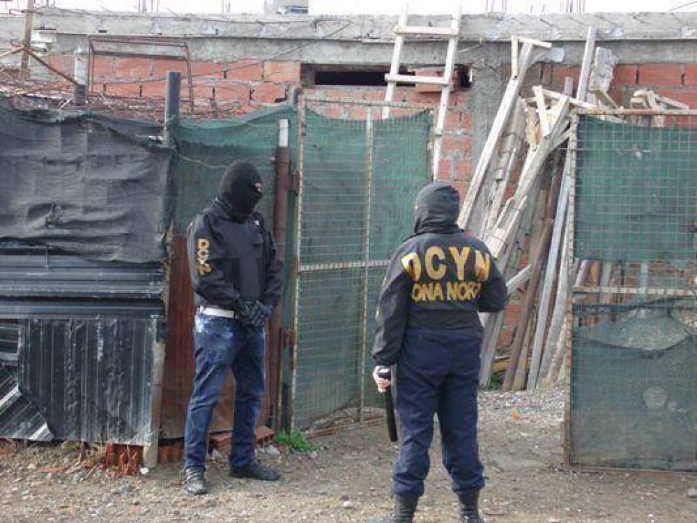 Procedimiento policial en Zona Norte
