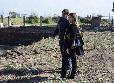 San Fernando ya inici� las obras del futuro Polideportivo de Villa Jard�n