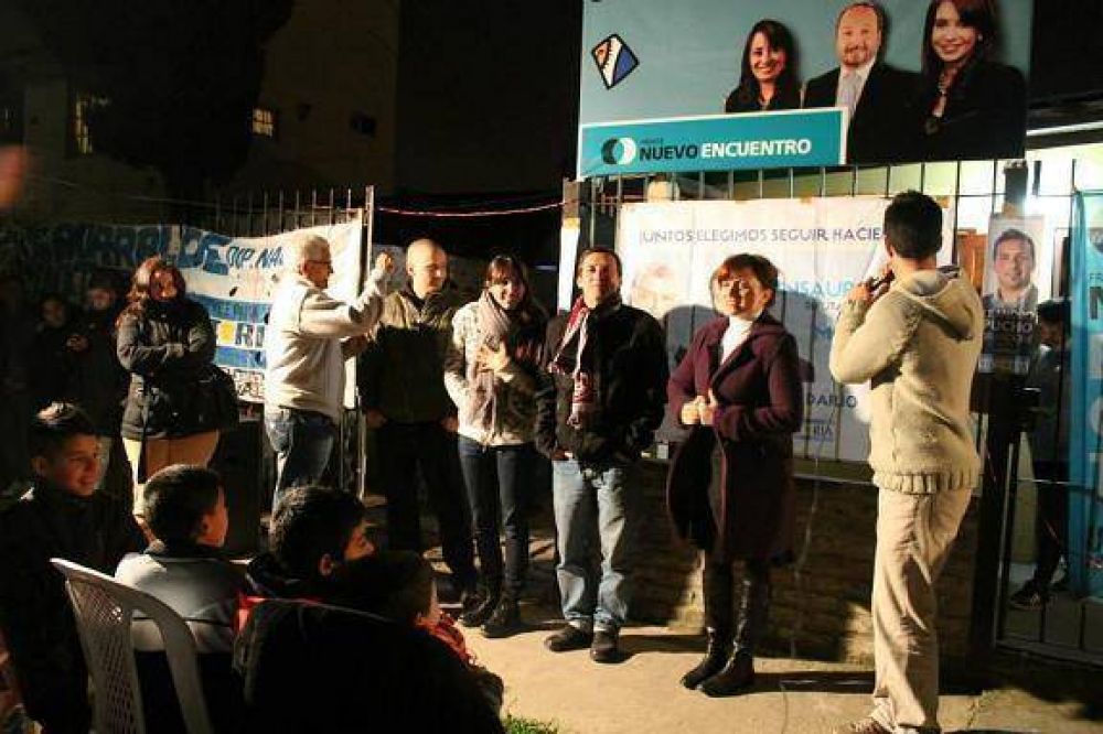 NAZABAL, MONTERO, BRANDONI Y DAMONE EN MONTE CHINGOLO