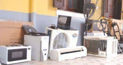 La Polic�a esclareci� varios delitos y recuper� los elementos robados
