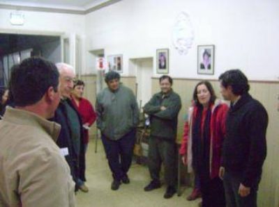 La lista 2 del FpV realiz� una recorrida por Copetonas