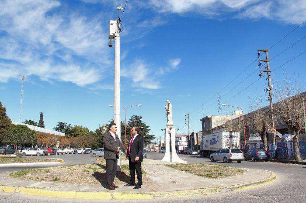 Se instalaron 13 c�maras en distintos puntos de la ciudad