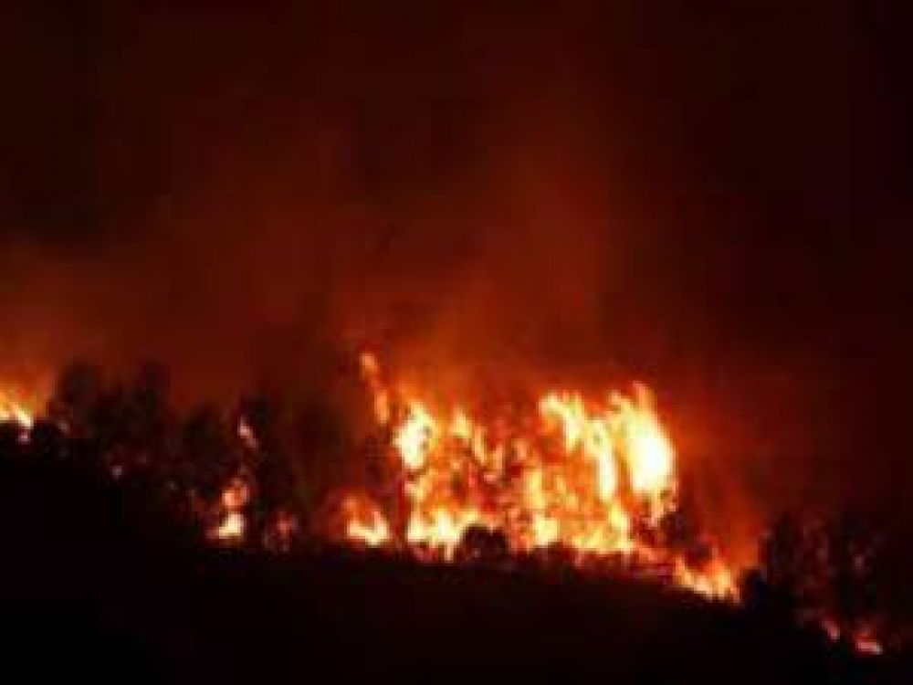 Merlo: evacuaron a 22 personas por un incendio