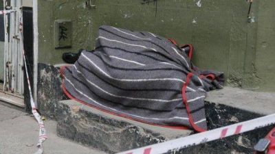 Fin del paro en el Banco Naci�n tras la muerte de un jubilado