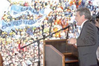 Urribarri dijo que necesita a todos los entrerrianos