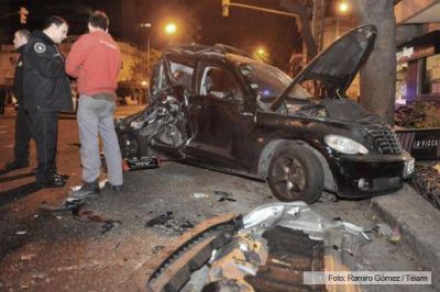Un choque m�ltiple dej� al menos un muerto en el barrio de Flores