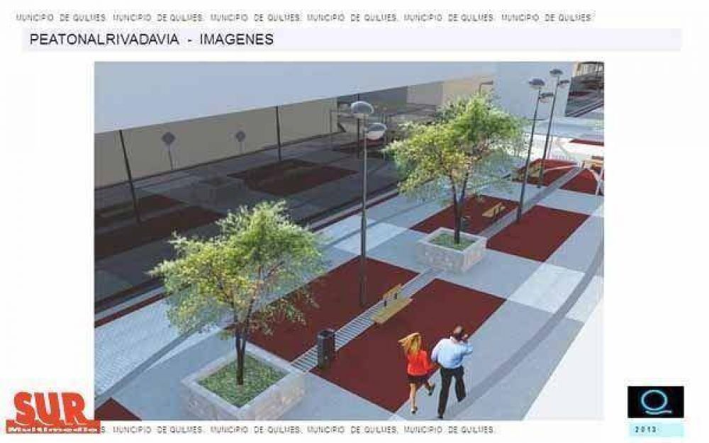 Una oferta para la mejora de la peatonal y dos para la avenida 844