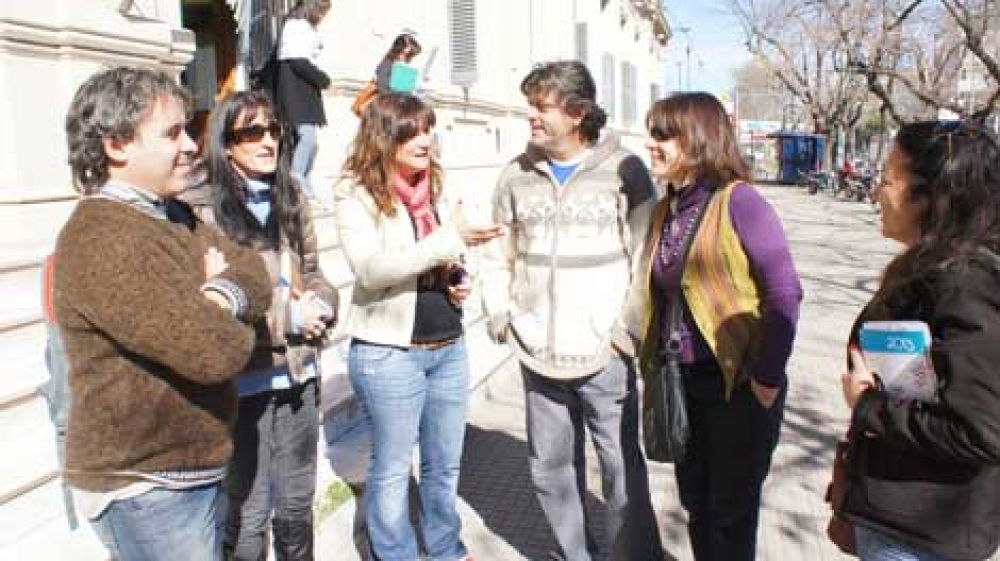 Miembros del Consejo Provincial de Suteba realizaron una reuni�n en Chivilcoy 