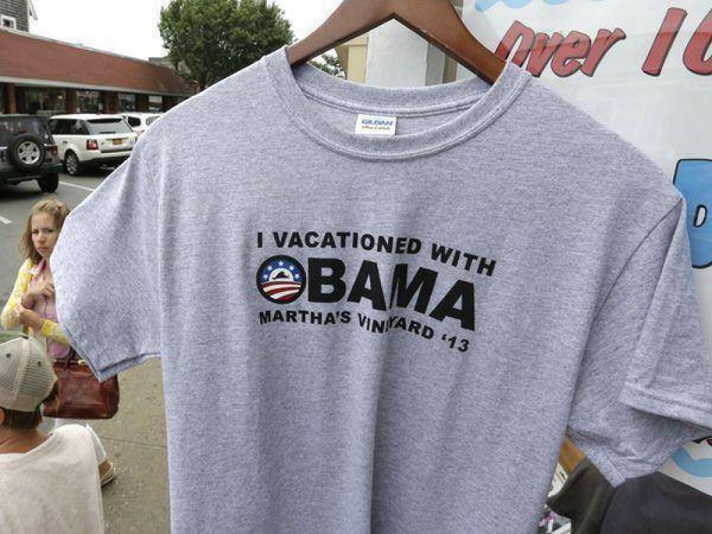 Obama inicia sus vacaciones en Massachusetts