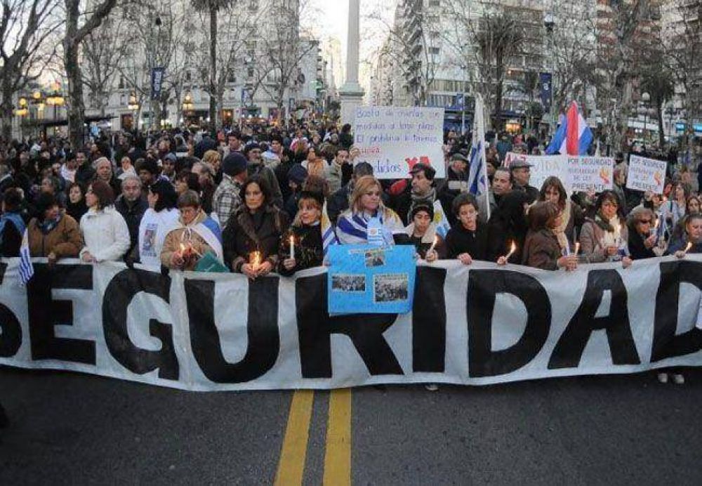 Montevideo march� en reclamo de seguridad
