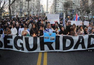 Montevideo march� en reclamo de seguridad