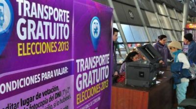 Elecciones: qu� hace falta para poder viajar gratis en la provincia