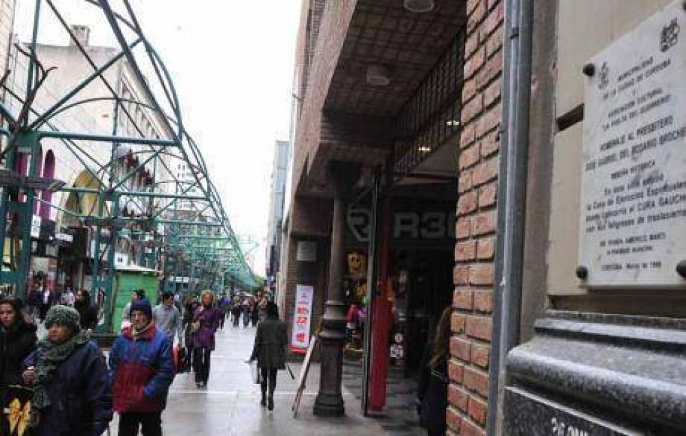 La huella de Brochero que ignora la peatonal