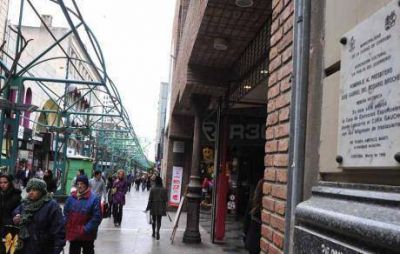 La huella de Brochero que ignora la peatonal