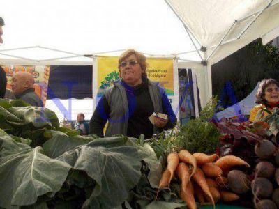 Del campo a la ciudad: feria de productores de la regi�n platense en el Rectorado de la UNLP