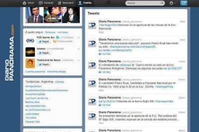 #SantiagoVota el hashtag para seguir las elecciones en Twitter