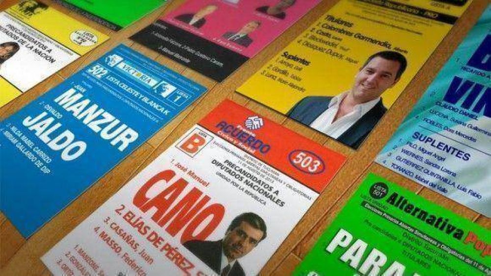 Los tucumanos eligen candidatos a diputados entre seis partidos y cuatro frentes electorales