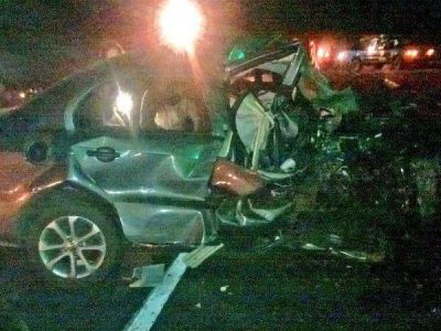 Siete personas fallecidas en un accidente en la ruta 18 cerca de Rosario