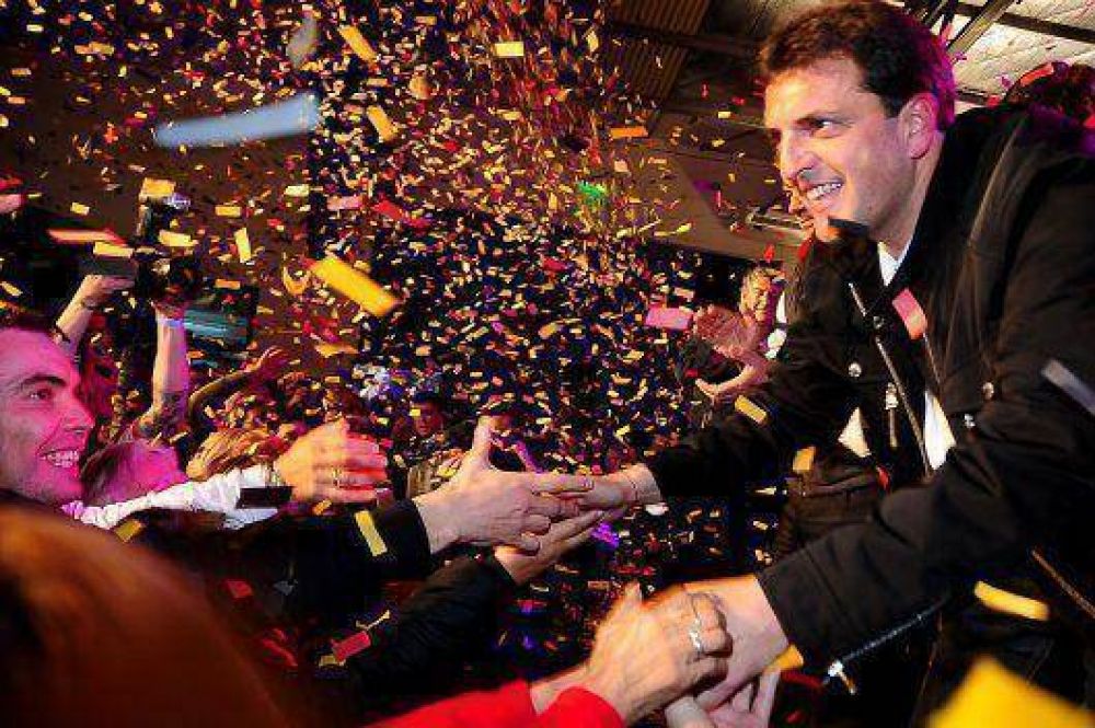 "Hemos dado el primer paso hacia octubre", asegur� Massa