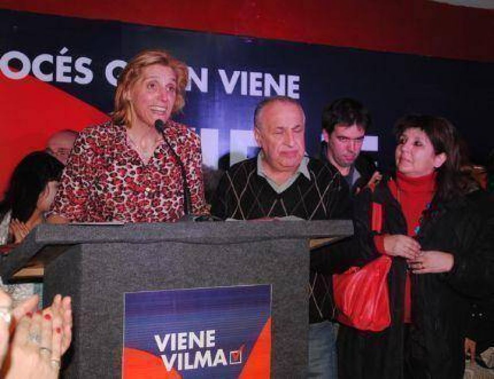 Vilma: �Ya dimos el primer paso, ahora empezaremos a caminar rumbo al 27 de octubre�