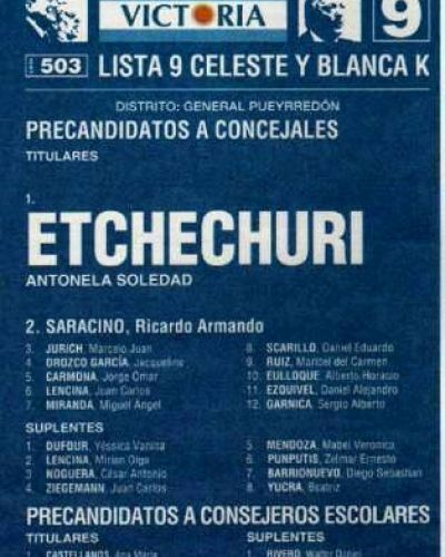 Etchechuri pidi� la anulaci�n de la interna del Frente para la Victoria