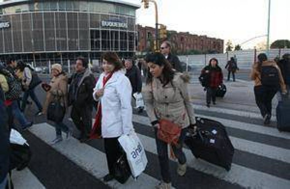 Fuerte alza del turismo uruguayo en la ciudad