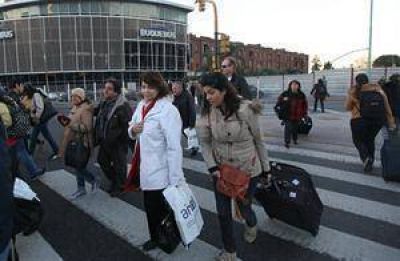 Fuerte alza del turismo uruguayo en la ciudad