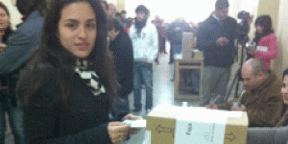Ansiedad en los j�venes que votaron por primera vez