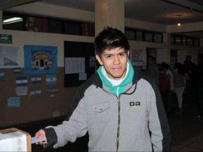 Debut� el "voto joven"