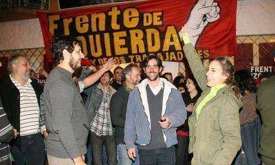 Del Ca�o: "Nos vot� la gente que est� harta de los candidatos tradicionales"