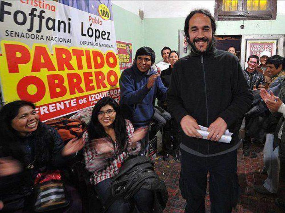 Euforia del Partido Obrero por el sorprendente resultado