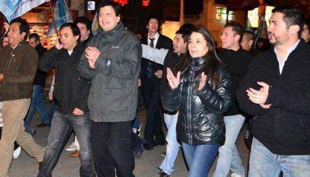 G�mez Bull le dedic� el resultado a N�stor y Cristina