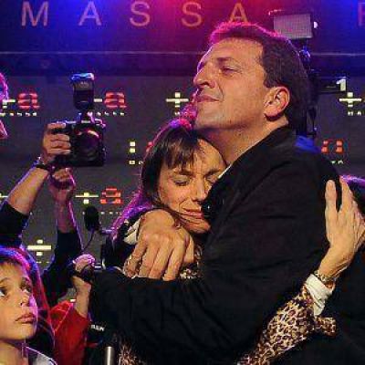 Sergio Massa: �Basta a la reforma de la Constituci�n� massa triunfo