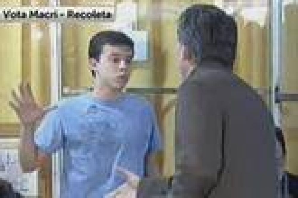 Mauricio Macri, sobre el "oso" que le hizo un fiscal de mesa: "Me qued� colgado, no entend�a nada"