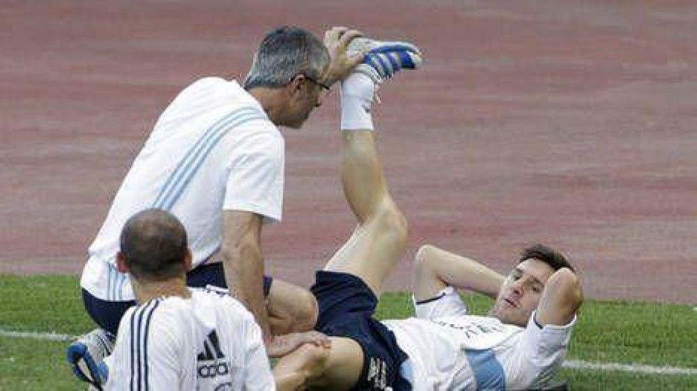 Sabella prob� un equipo sin Messi