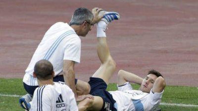 Sabella prob� un equipo sin Messi