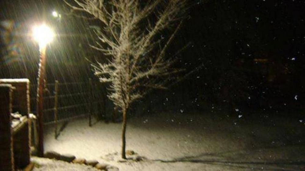 Nevadas en las sierras cordobesas