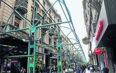 Los comerciantes est�n agradecidos con las reformas de la peatonal