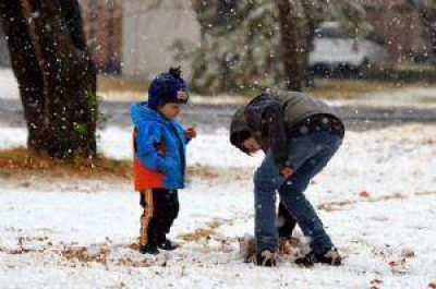 Volvi� el fr�o y la nieve se hizo notar en el Valle de Uco y el Sur