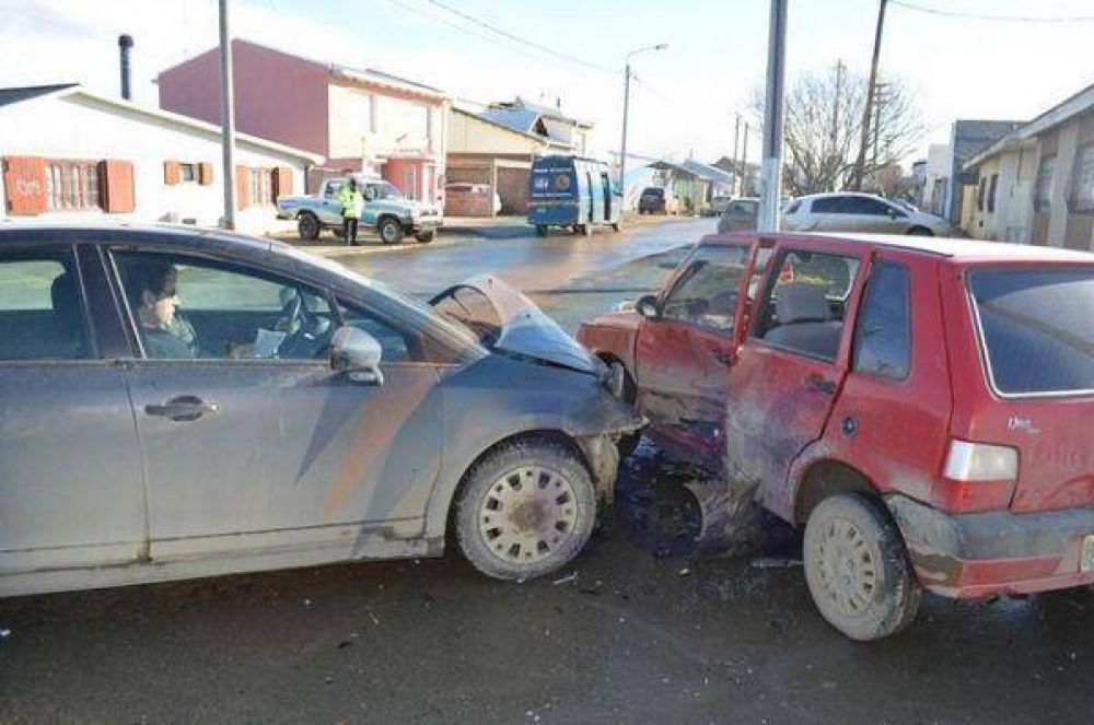 Tarde de accidentes en la ciudad de R�o Grande