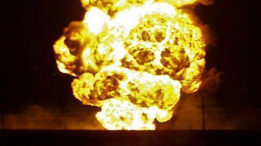 Impresionante explosi�n de un gasoducto en Estados Unidos