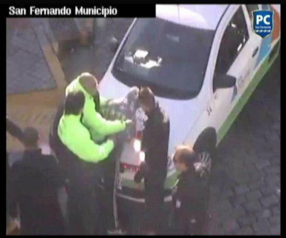Gracias a las c�maras de seguridad caen dos delincuentes en Victoria
