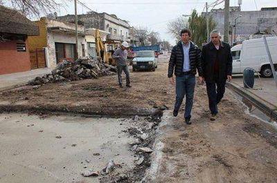 Posse supervis� obras para la Avenida Ader en Villa Adelina